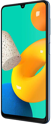 Смартфон 6.4" Samsung Galaxy M32 6/128GB 2-SIM 4G NFC 64/20Мп 8 ядер Android 11 Blue, фото №5