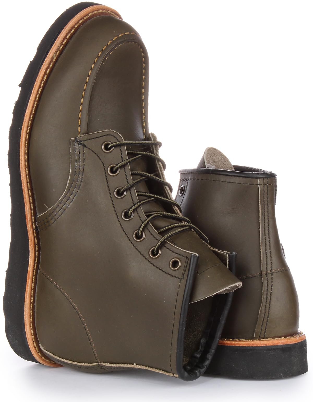 Черевики Red Wing Moc Toe чоловічі на шнурівці, фото №4