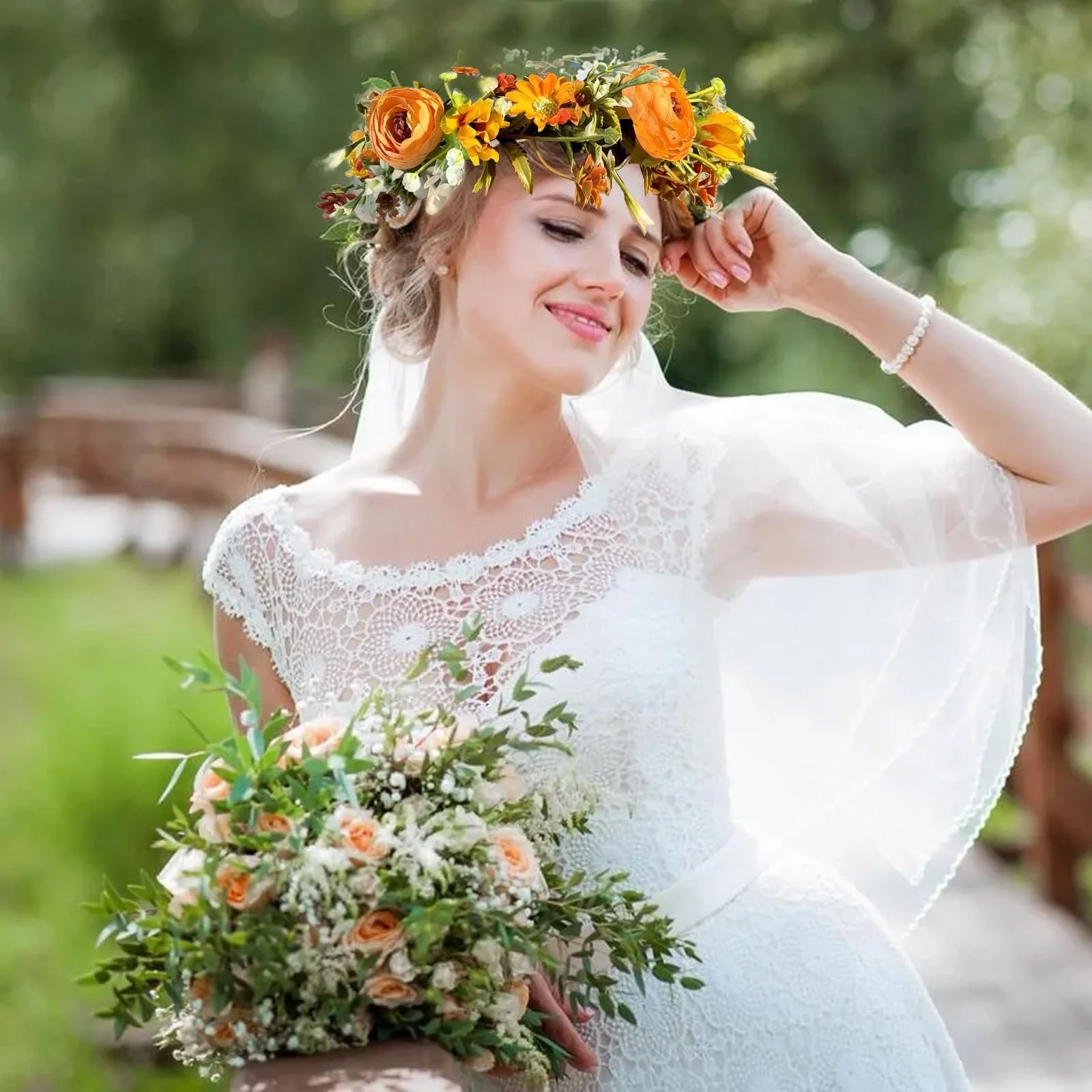 Венок из цветов, фото №3 Венок из цветов, фото №3