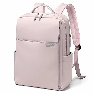 Рюкзак для ноутбука GOLF QUALITY 16 дюймов Водонепроницаемый Grey Pink - Фото 1