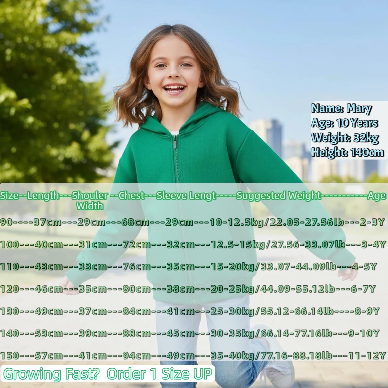 Худі на блискавці Hotfiary для хлопчиків і дівчаток, дитяча бавовняна толстовка з капюшоном, фото №6