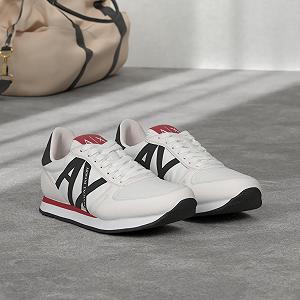 Кросівки Armani Exchange Rio з боковим логотипом для чоловіків synthetic.ua - Фото 1