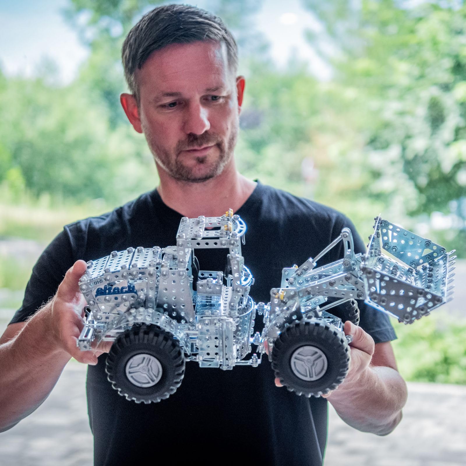 Набір Eitech 00330 Металевий Конструктор Навантажувач 1500 Частин 43 см, фото №6 Набір Eitech 00330 Металевий Конструктор Навантажувач 1500 Частин 43 см, фото №6