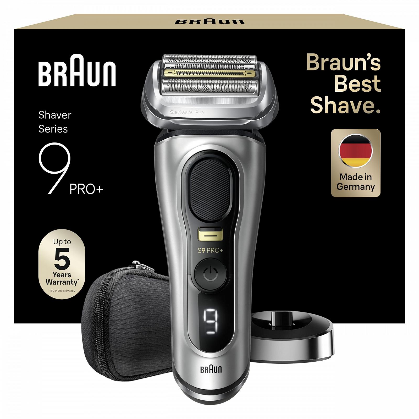 Електробритва Braun Series 9 Pro+ 9517s Срібляста, фото №1 Електробритва Braun Series 9 Pro+ 9517s Срібляста, фото №1