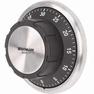 Купить Механический магнитный кухонный таймер Westmark Redondo 10922260 1-60 минут Нержавеющая сталь / Пластик Антрацит / Серебристый - Фото 1 Механический магнитный кухонный таймер Westmark Redondo 10922260 1-60 минут Нержавеющая сталь / Пластик Антрацит / Серебристый - Фото 1