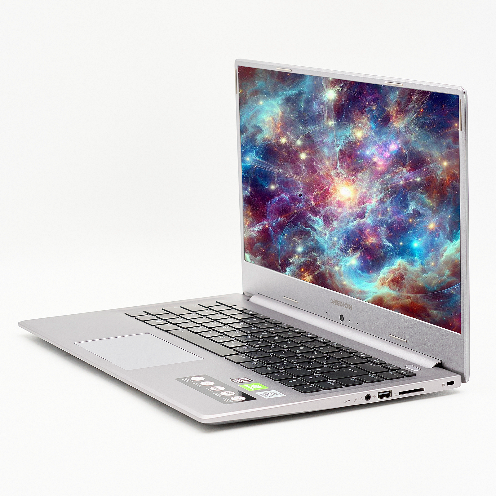 Ноутбук Medion Akoya S15447 Intel Core i5-10210U 32 ГБ ОЗУ 1 ТБ SSD Nvidia GeForce Подсветка клавиатуры Win10, фото №4