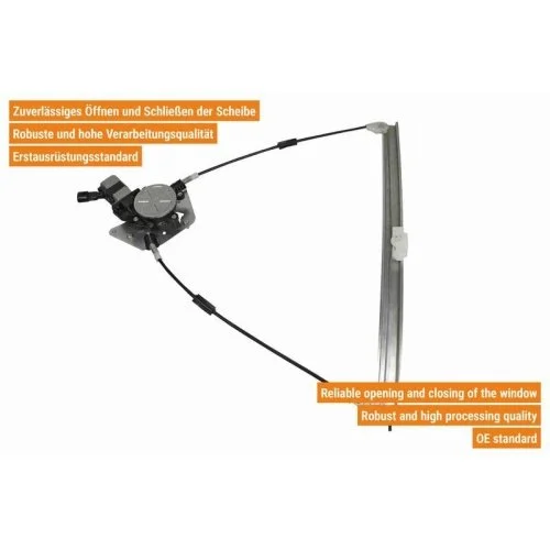 Склопідйомник VAICO V46-0490 RENAULT передній лівий, фото №2