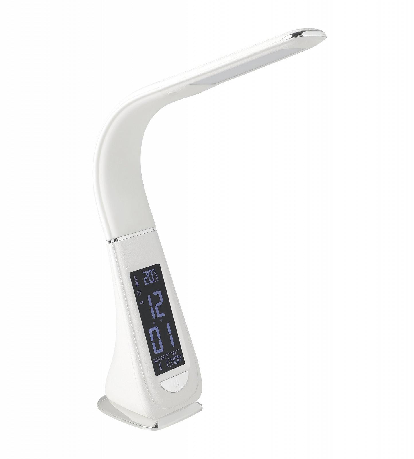 Настольная светодиодная лампа EGLO Cognoli Touch Dimmable Alarm Clock Белая, фото №1