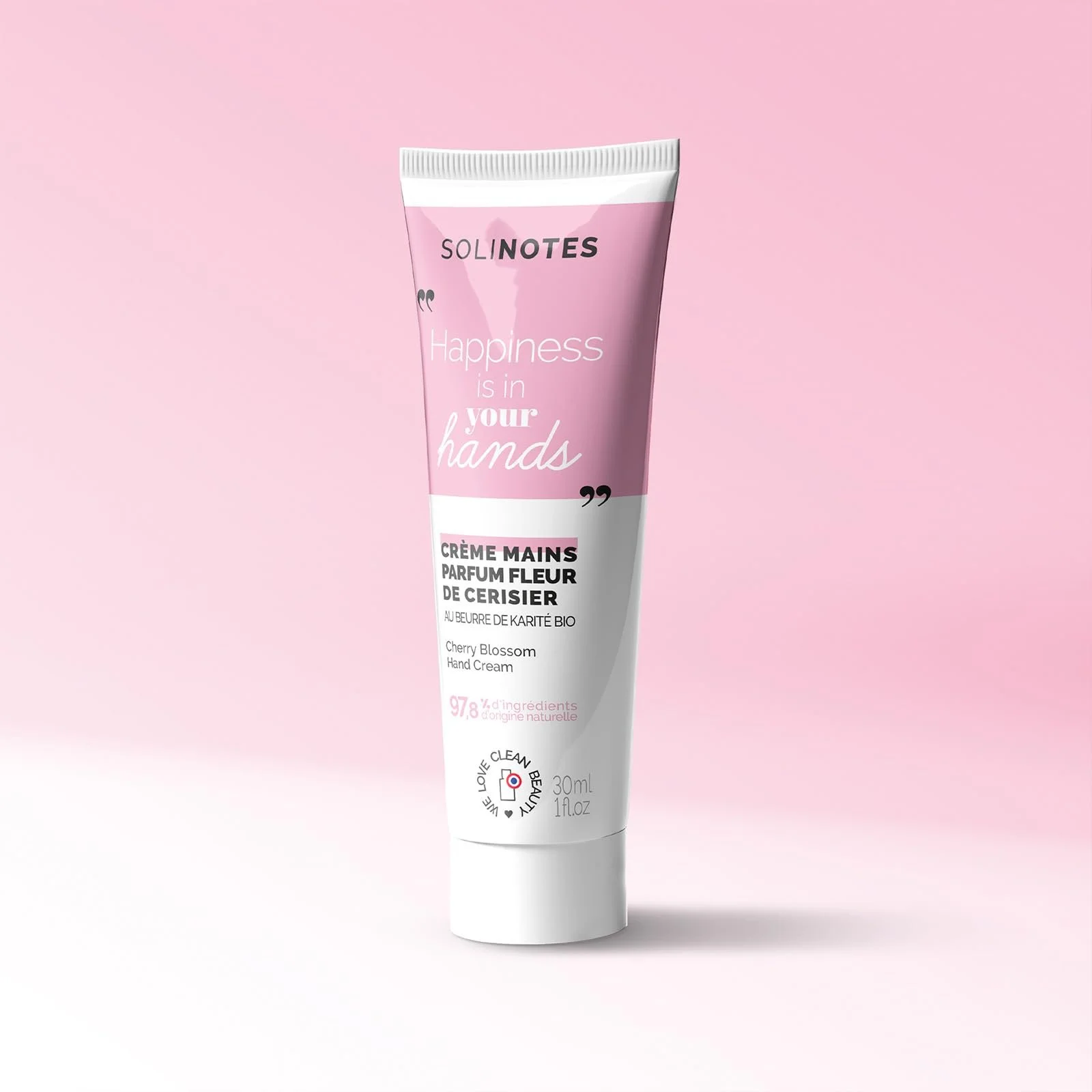 Крем для рук Solinotes Cherry Blossom Інтенсивне відновлення та живлення 30 мл, фото №6