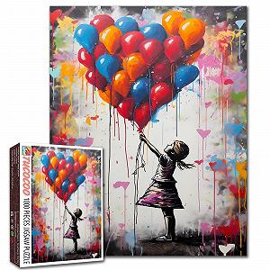Пазл Tucocoo Banksy Little Girl Street Artwork 1000 элементов 50 x 70 см - Фото 1