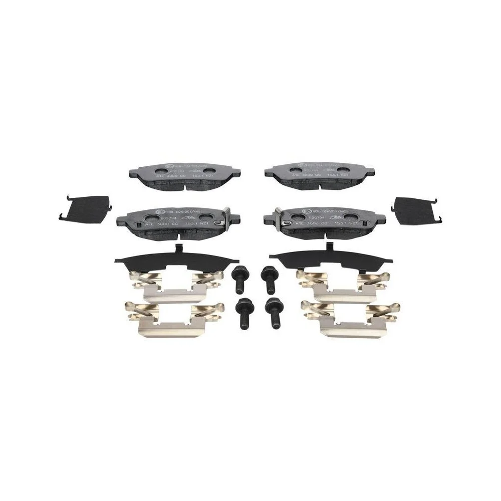 Комплект тормозных колодок дискового тормоза ATE 13.0460-5794.2 для DAIHATSU MAZDA SUZUKI, фото №1