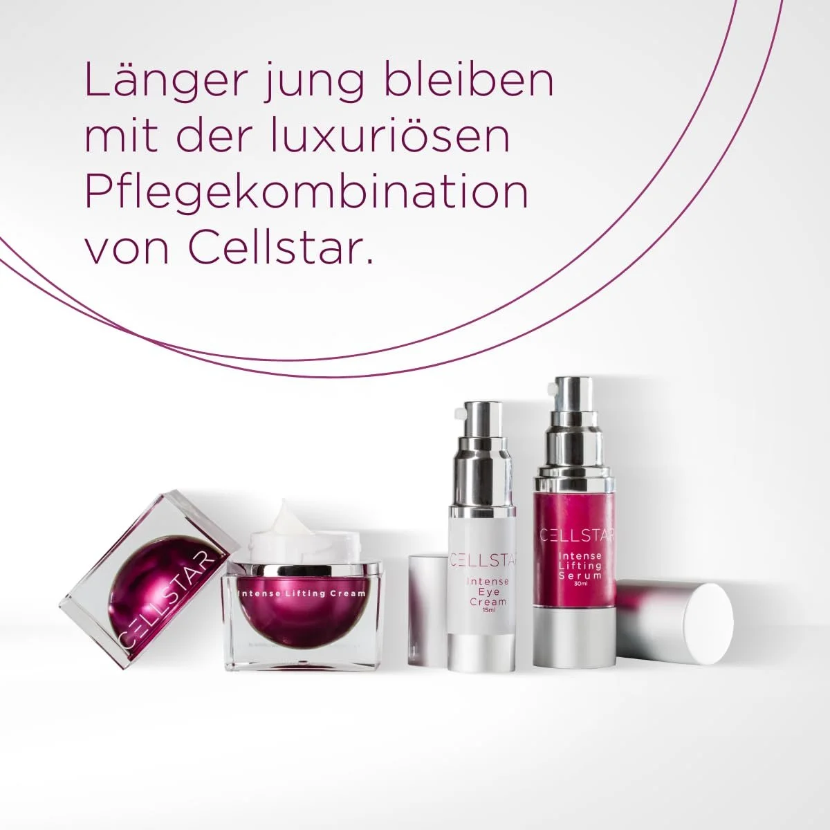 Набір Cellstar Beauty Box Premium для догляду за обличчям проти старіння з інтенсивним ліфтинг-кремом, сироваткою та кремом для очей, фото №6