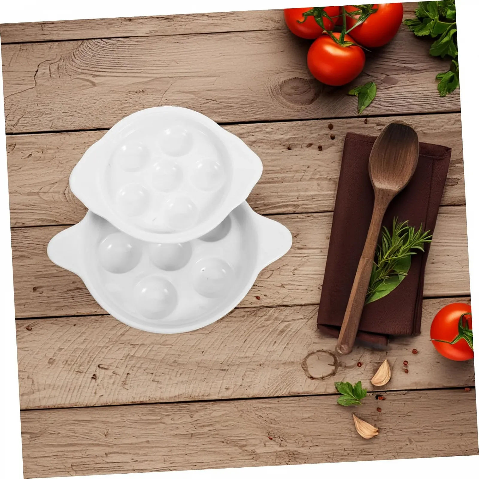 Форма для запікання VALICLUD для равликів та морепродуктів керамічна 2 шт., фото №5