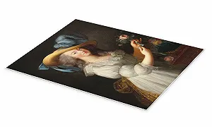 Постер Posterlounge Marie Antoinette in a Dress Elisabeth Louise Vigee-Lebrun 30 x 40 см synthetic.ua - Фото 1