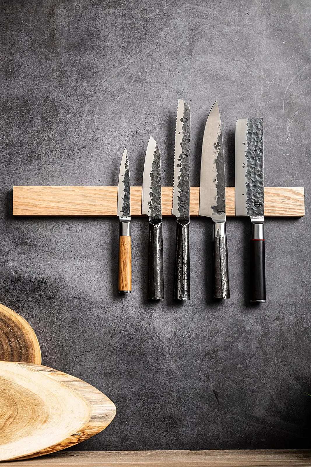 Ніж Forged Olive Універсальний 12см Ручної роботи в дерев'яній коробці, фото №7 Ніж Forged Olive Універсальний 12см Ручної роботи в дерев'яній коробці, фото №7