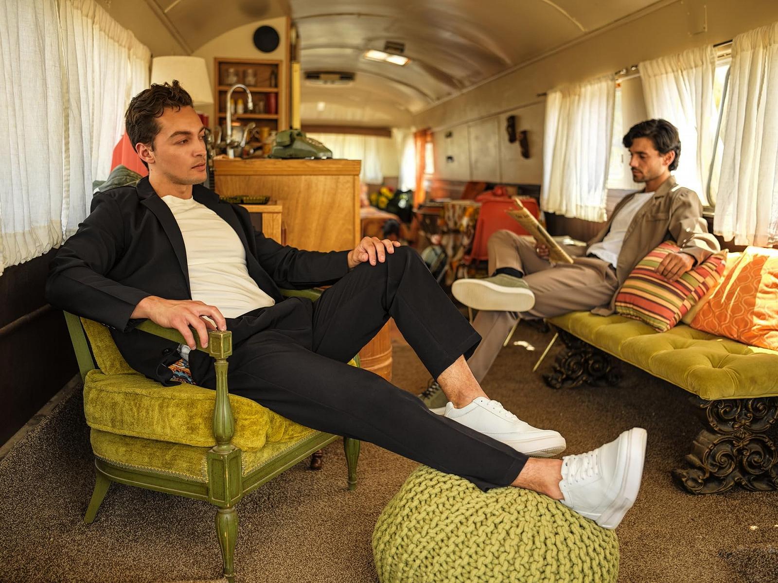 Чоловічі Кросівки CALTO На Підвищеній Підошві Спортивні В'язані 2.8", фото №10 Чоловічі Кросівки CALTO На Підвищеній Підошві Спортивні В'язані 2.8", фото №10