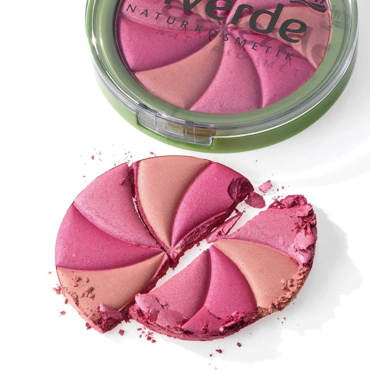 Alverde Natural Cosmetics Румяна Blush Swirl 15 Candy Pink, фото №2