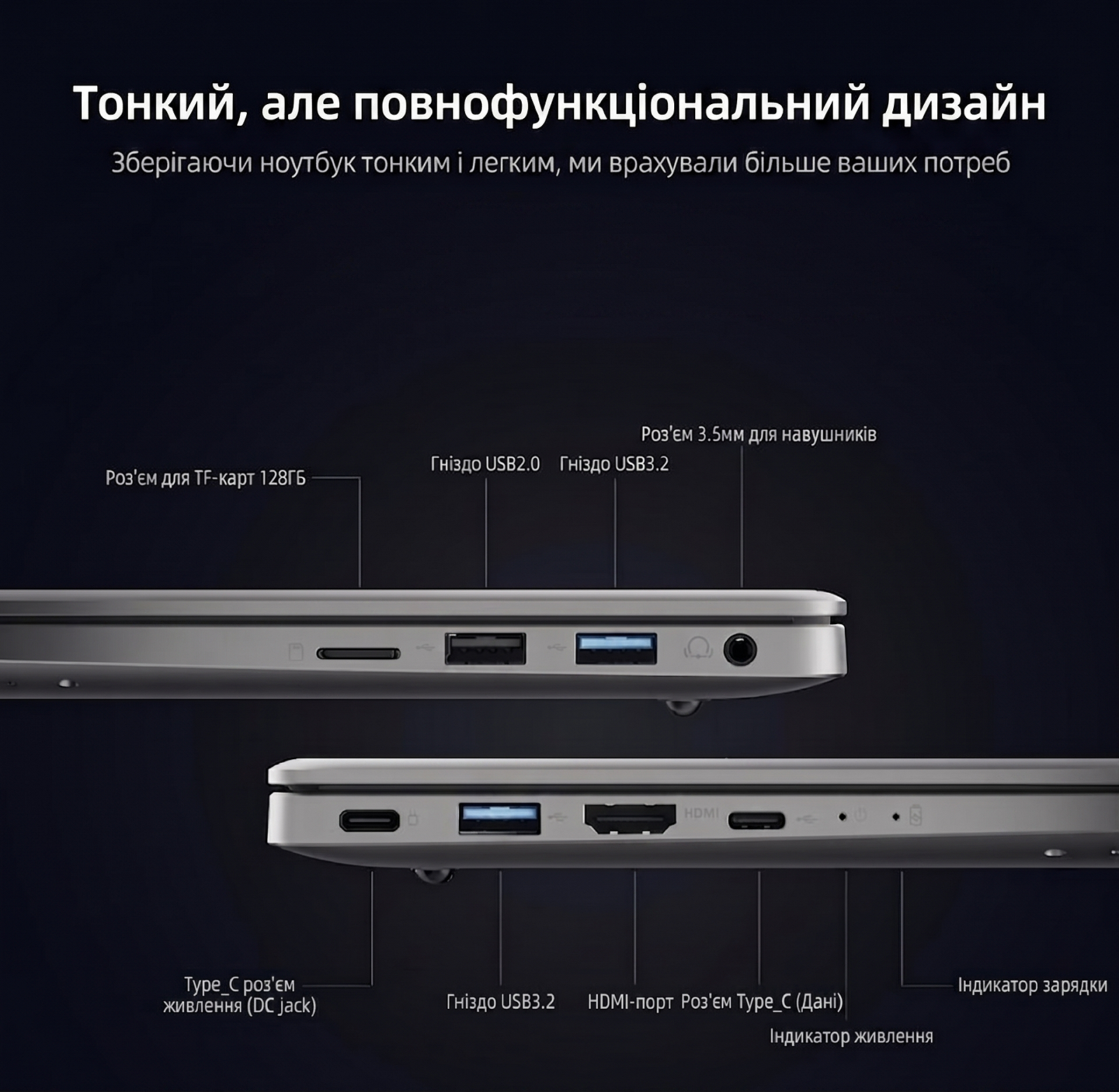 Ноутбук 15.6" Acemagic AX15 Intel N95 RAM 16GB SSD 512GB Win11 (UKR), фото №3