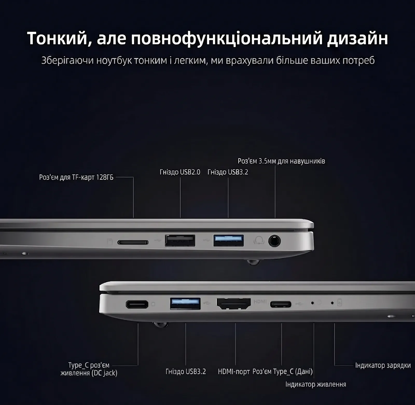 Ноутбук 15.6" Acemagic AX15 Intel N95 RAM 16GB SSD 512GB Win11 (UKR), фото №3