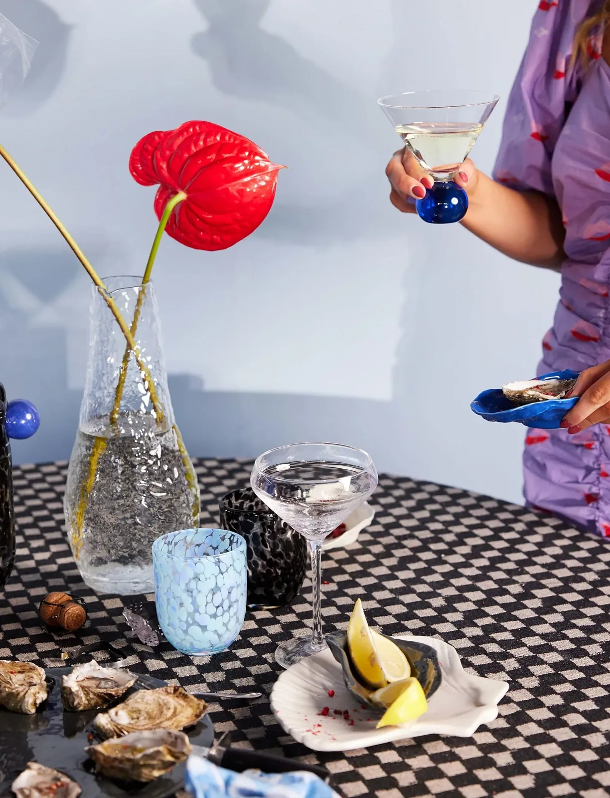 Тарелка для подачи ByON Oyster 13 см, Oyster Grey, фото №2