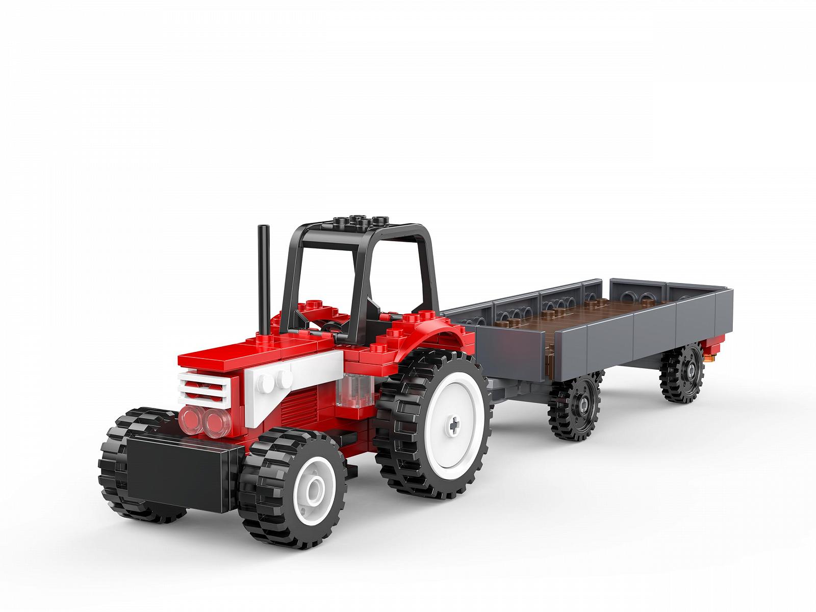 Тягач Kiddicraft KC1110 Большой с прицепом, фото №3 Тягач Kiddicraft KC1110 Большой с прицепом, фото №3