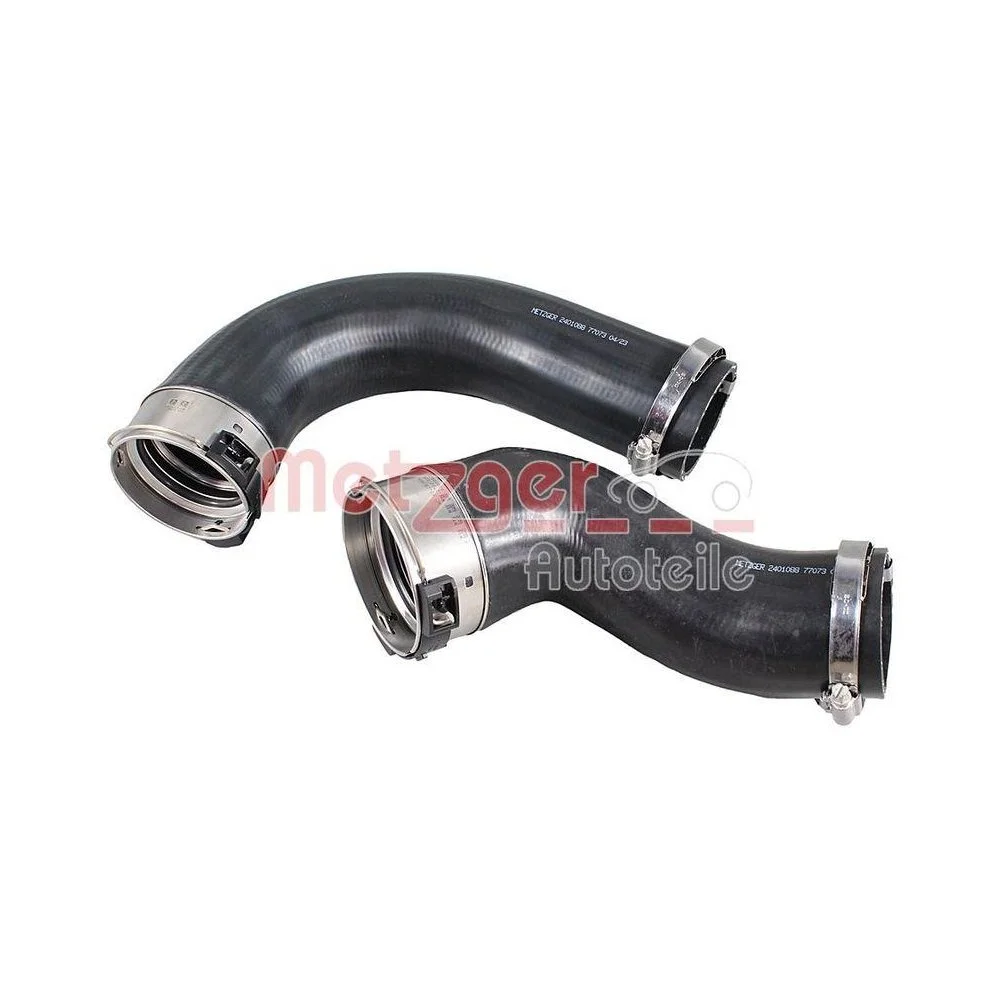 Шланг інтеркулера METZGER 2401088 для NISSAN OPEL RENAULT VAUXHALL GENERAL MOTORS, фото №1