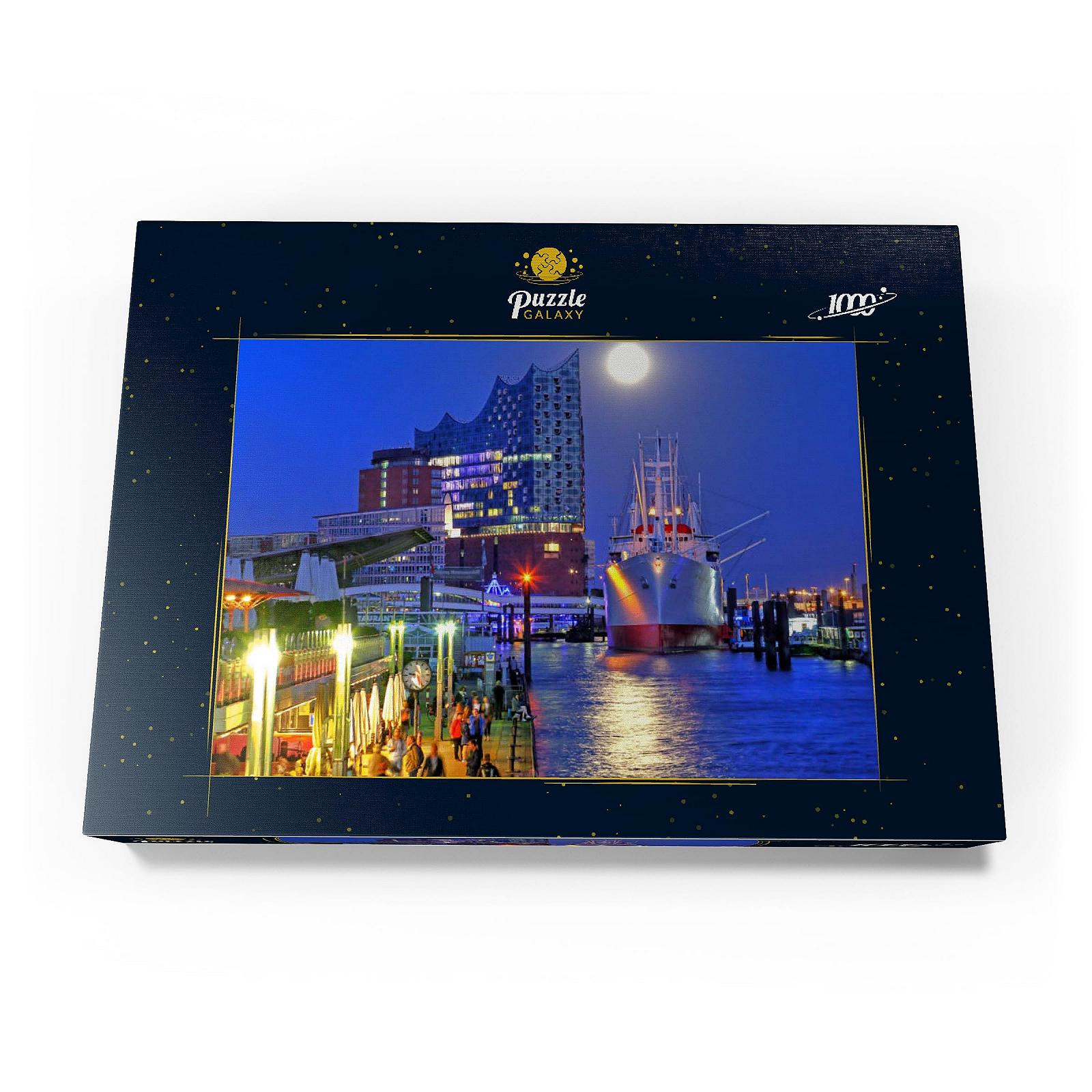 Пазл MyPuzzle Special Collection St. Pauli Landing Bridges with Elbe Philharmonic Hall in HafenCity, Hamburg Премиум 1000 элементов, фото №4 Пазл MyPuzzle Special Collection St. Pauli Landing Bridges with Elbe Philharmonic Hall in HafenCity, Hamburg Премиум 1000 элементов, фото №4