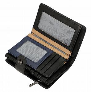 Кошелек Anekke Hollywood Studio RFID M Темно-синий, темно-синий, Классический synthetic.ua - Фото 1