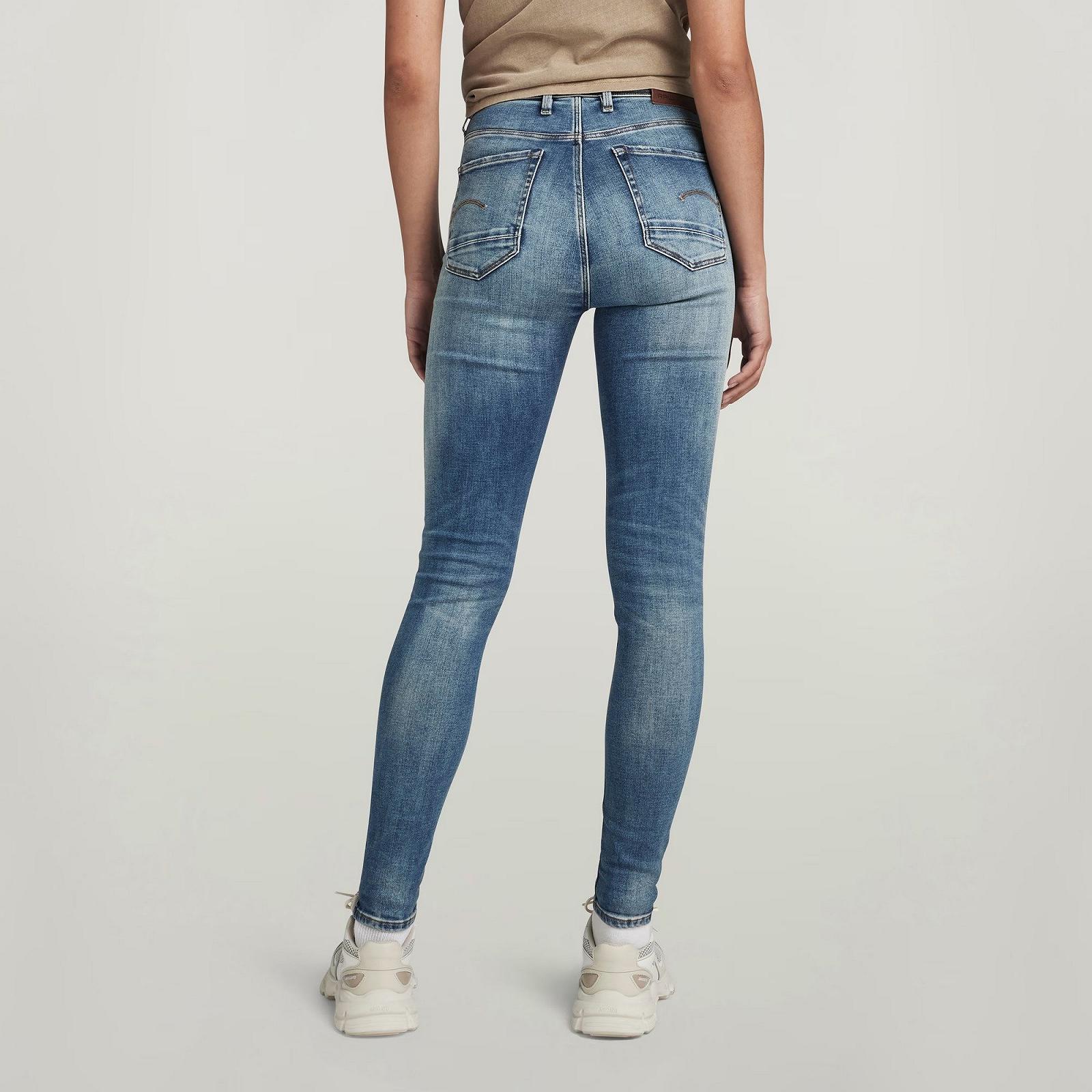 Жіночі джинси G‑STAR RAW Kafey Ultra High Skinny Faded Azurite - 31, фото №2 Жіночі джинси G‑STAR RAW Kafey Ultra High Skinny Faded Azurite - 31, фото №2