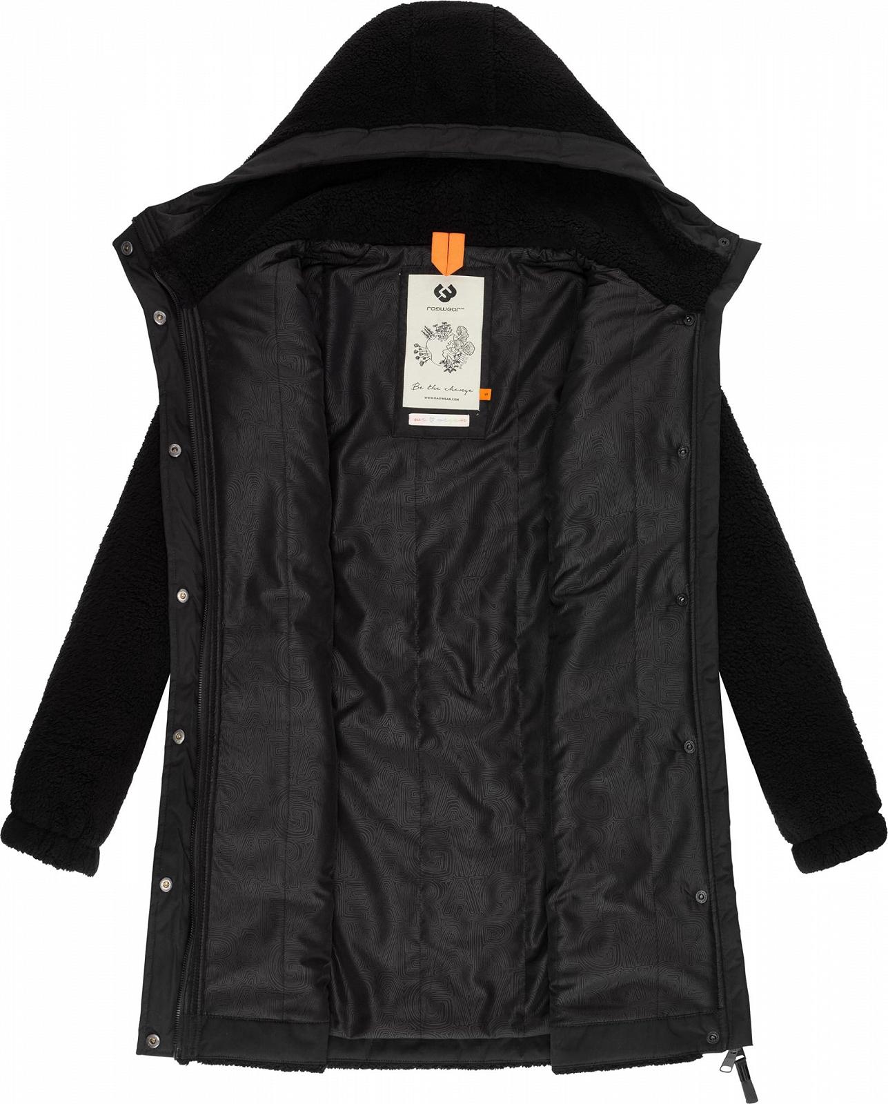 Флисовая куртка Ragwear Cousy Женская Короткая Teddy Fleece Куртка Теплая с капюшоном, фото №5