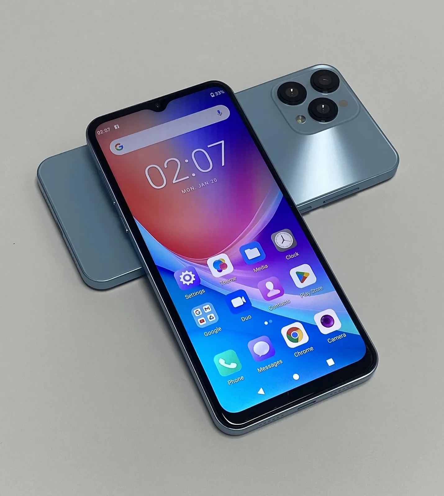 Смартфон 8-Core 4G-LTE 4GB RAM 64GB ROM 6.52" Blue, фото №3