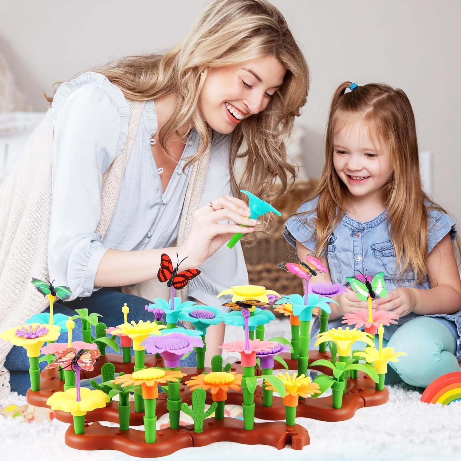 Игрушка Flowers Garden 144 Pieces Для девочек и мальчиков от 3 лет, фото №4