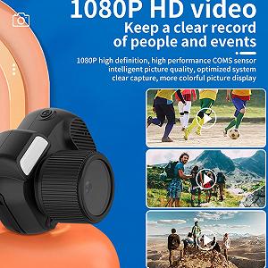 Цифровая камера 2MP 1080P HD Компактная карманная камера с широким углом обзора 160 synthetic.ua - Фото 1