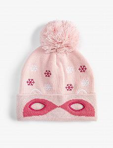 Шапка с помпоном Koton с вырезом synthetic.ua - Фото 1