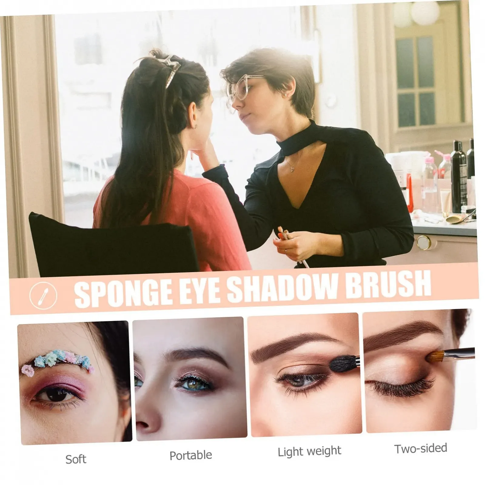 Кисточки MAGICALULU для подводки глаз, 36 шт., фото №7