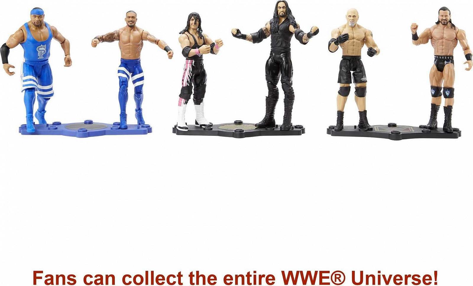 Ігрові фігурки WWE Bret "Hit Man" Hart vs. Undertaker Championship Showdown, 15 см, 2 шт., фото №2