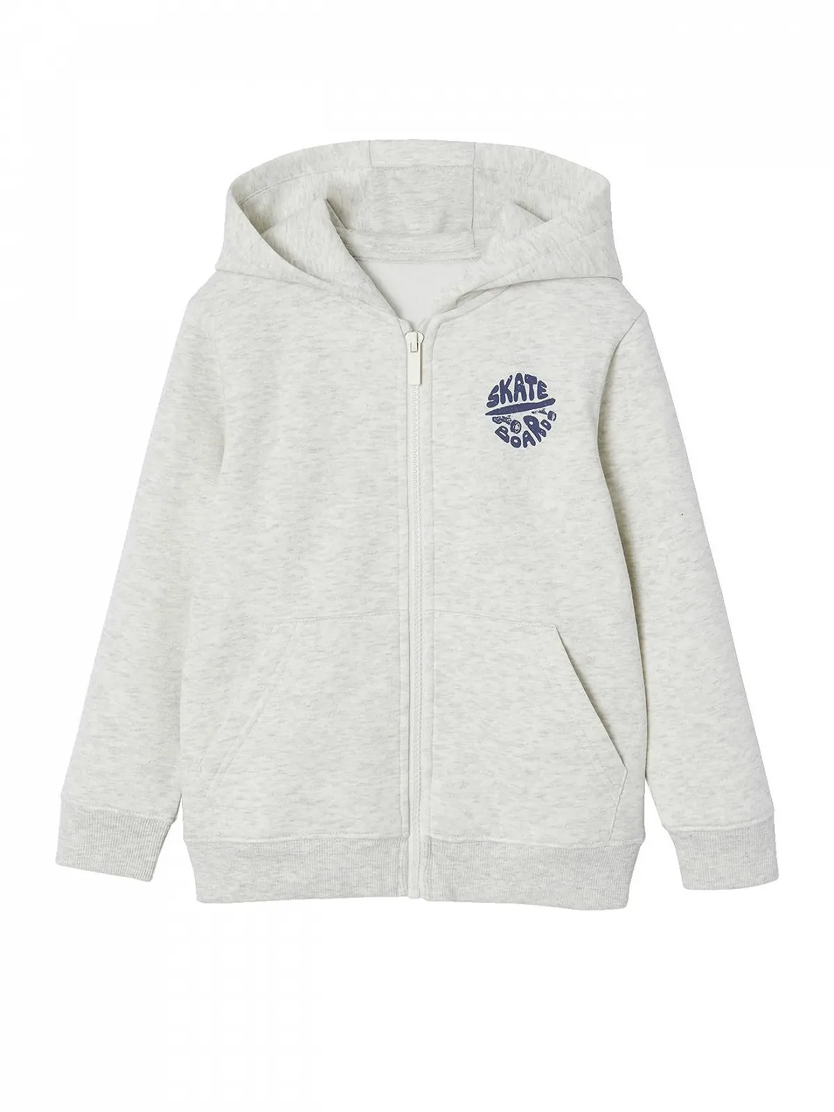 Толстовка з капюшоном Vertbaudet Basic з переробленого поліестеру, фото №1