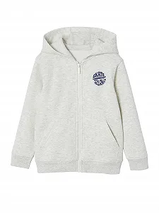 Толстовка с капюшоном Vertbaudet Basic из переработанного полиэстера - Фото 1