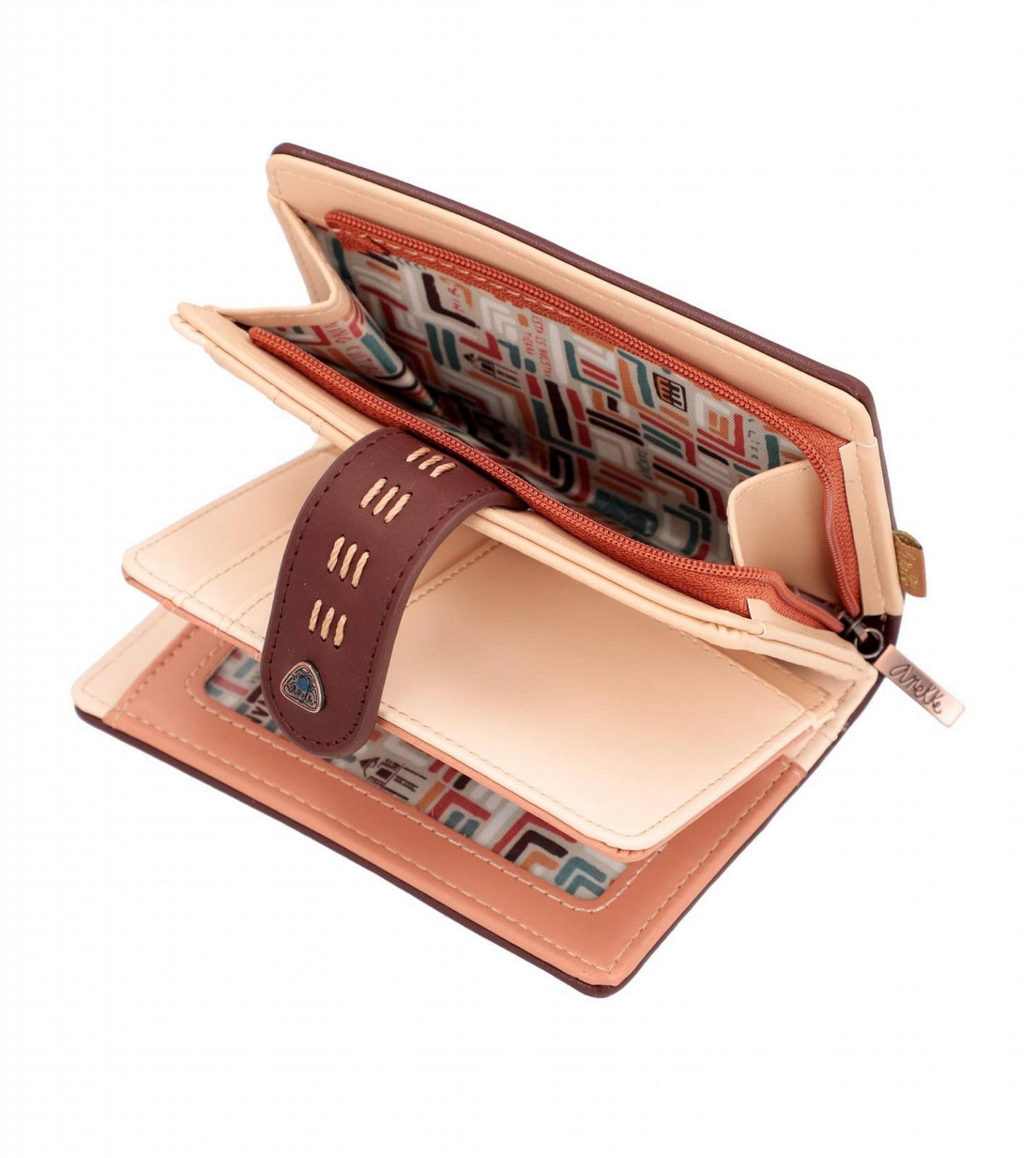 Гаманець Anekke Середній Жіночий Твердий Етнічний принт Різнокольоровий, фото №7 Гаманець Anekke Середній Жіночий Твердий Етнічний принт Різнокольоровий, фото №7