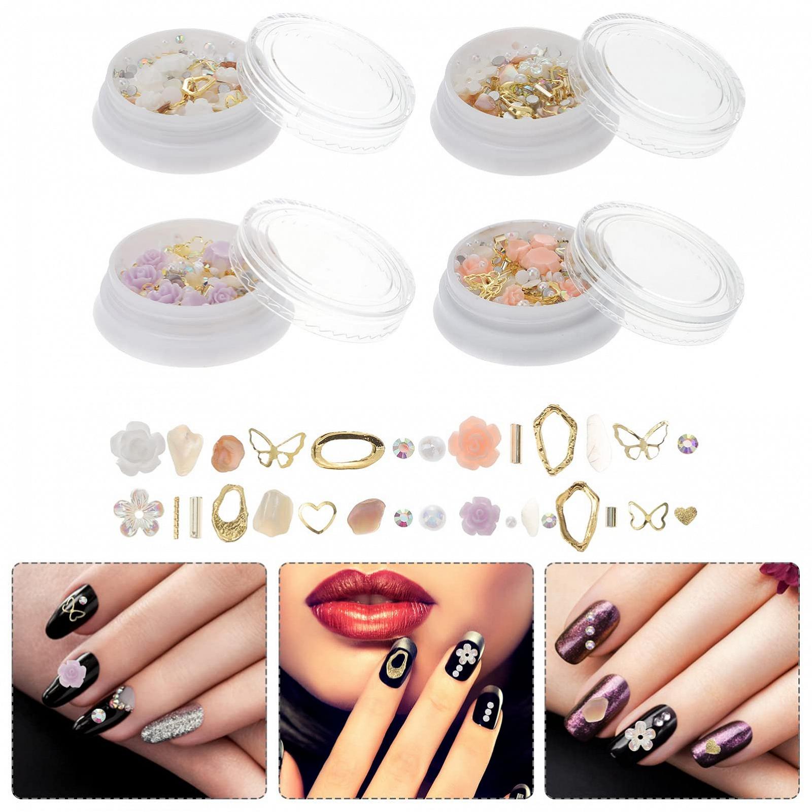 Подвески для ногтей Lurrose Цветы для маникюра украшения для женщин и девушек DIY украшения для маникюра, фото №8 Подвески для ногтей Lurrose Цветы для маникюра украшения для женщин и девушек DIY украшения для маникюра, фото №8