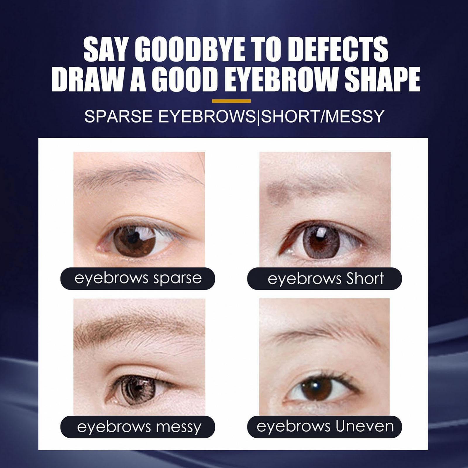 Набор теней для бровей Pratvider Durable Eyebrow Powder для естественного вида, фото №4