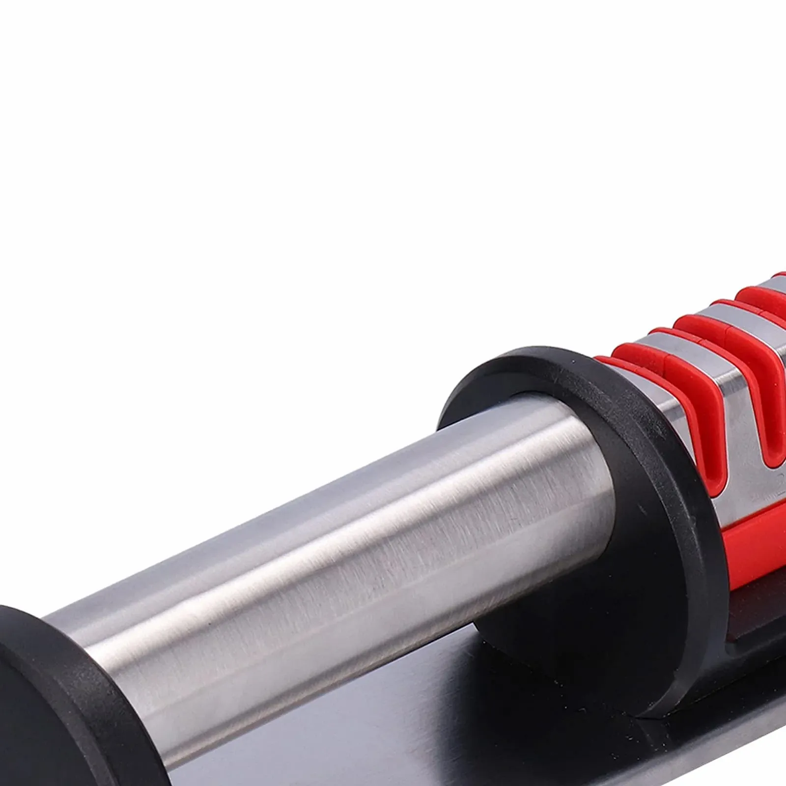 Точило для ножів ручна 4-рівнева багатофункціональна з основою з нержавіючої сталі Black, фото №2