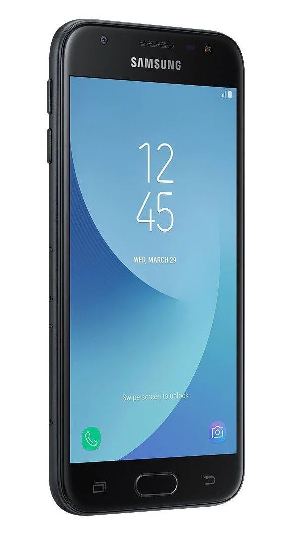 Смартфон Samsung Galaxy J3 (2017) SM-J330FN 4G LTE 16 GB 2 GB RAM Android Чорний, фото №5