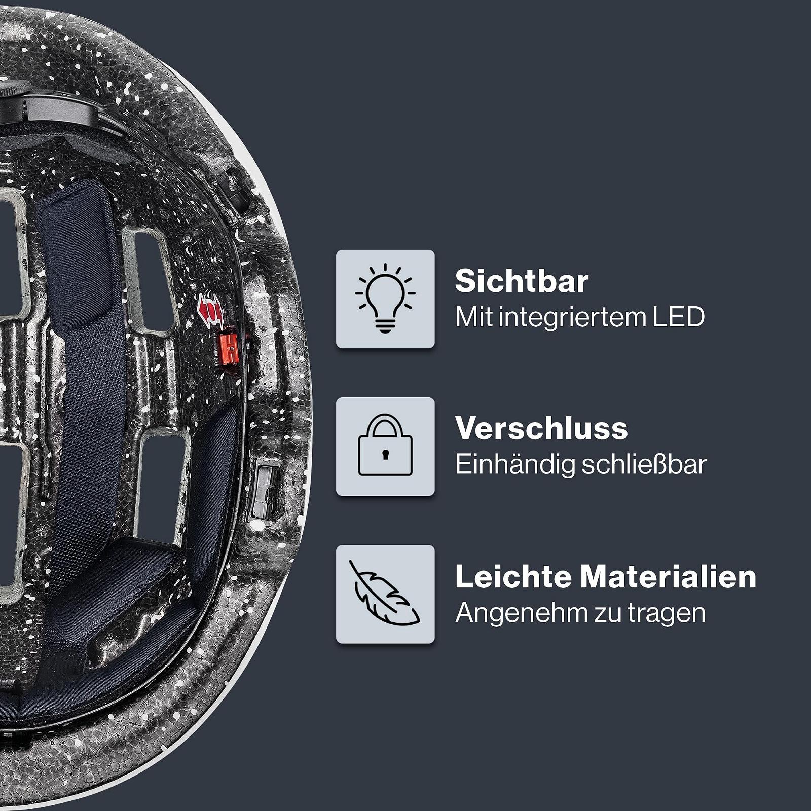 Шлем Uvex City 4 с LED-светом, фото №3