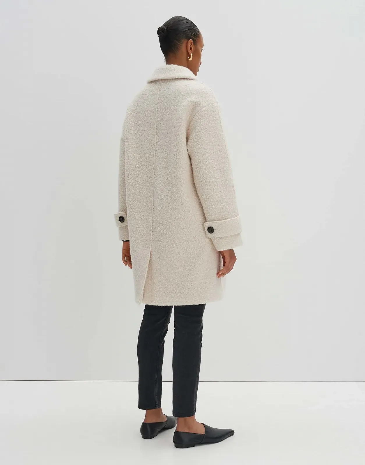 Пальто someday VILUNA Жіноче середньої довжини з штучного хутра, стандартний крій, фото №3