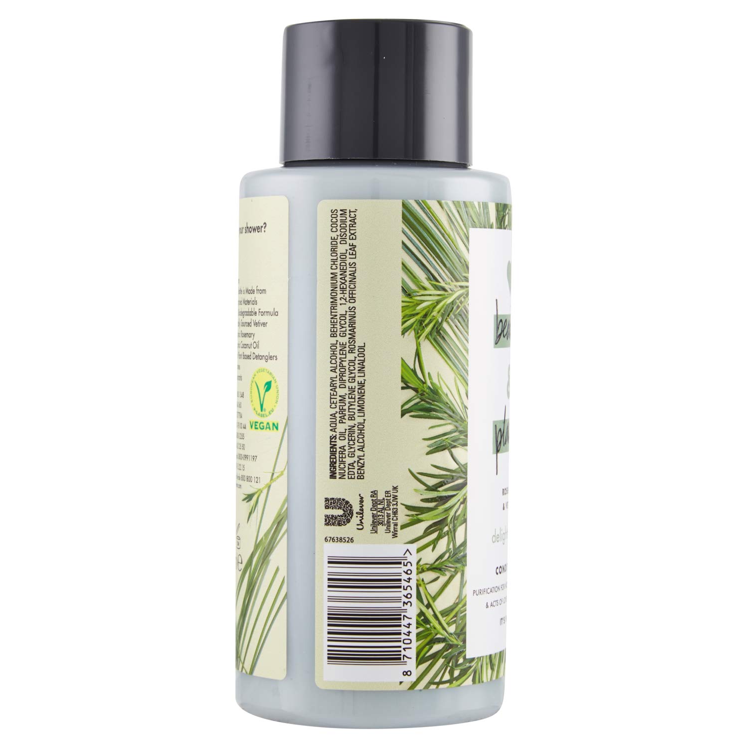 Кондиционер Love Beauty & Planet Detox Green Rosemary & Vetiver 2 упаковки 400 мл, фото №2