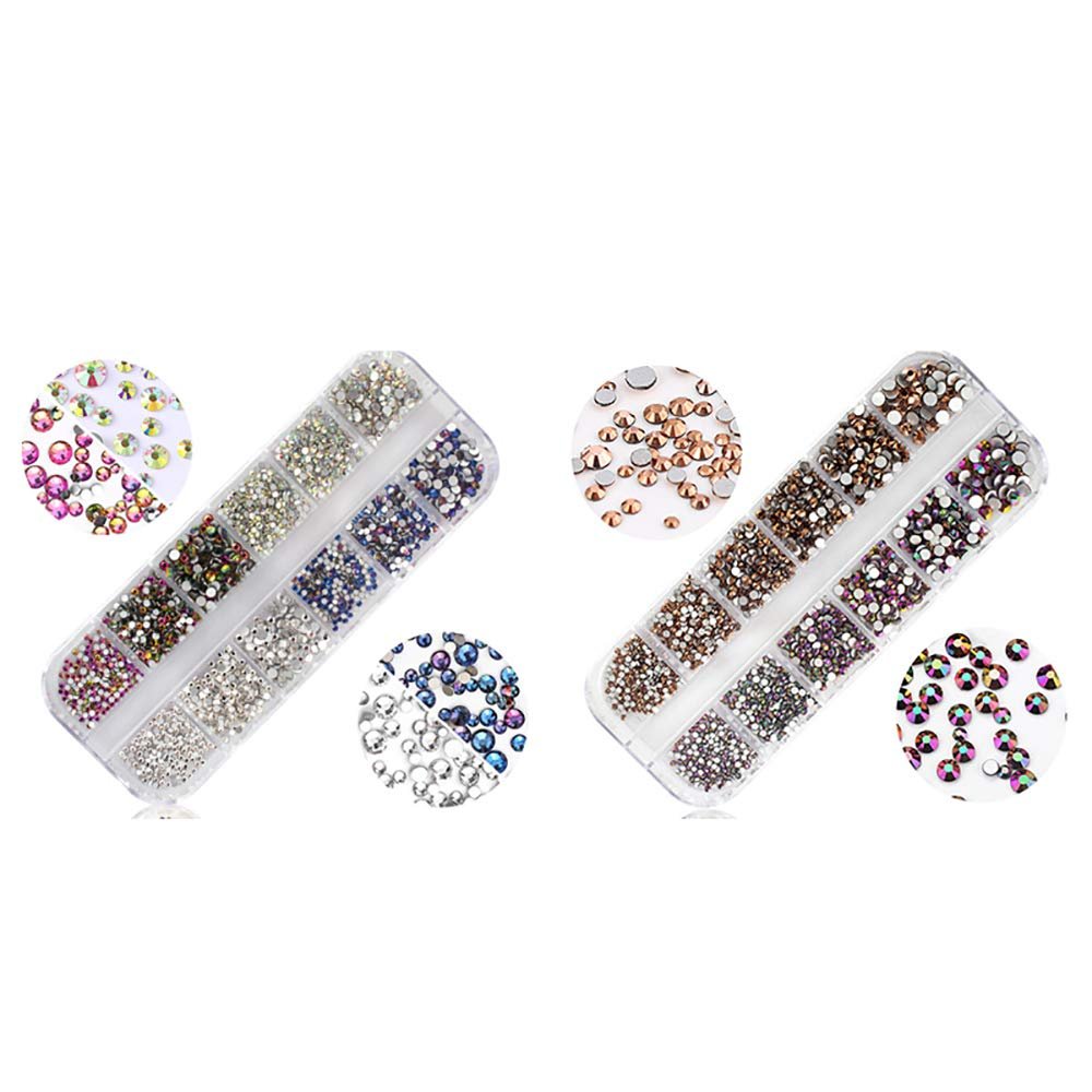 Стрази для нігтів прямокутні блискучі, різні кольори та розміри, фото №1 Стрази для нігтів прямокутні блискучі, різні кольори та розміри, фото №1