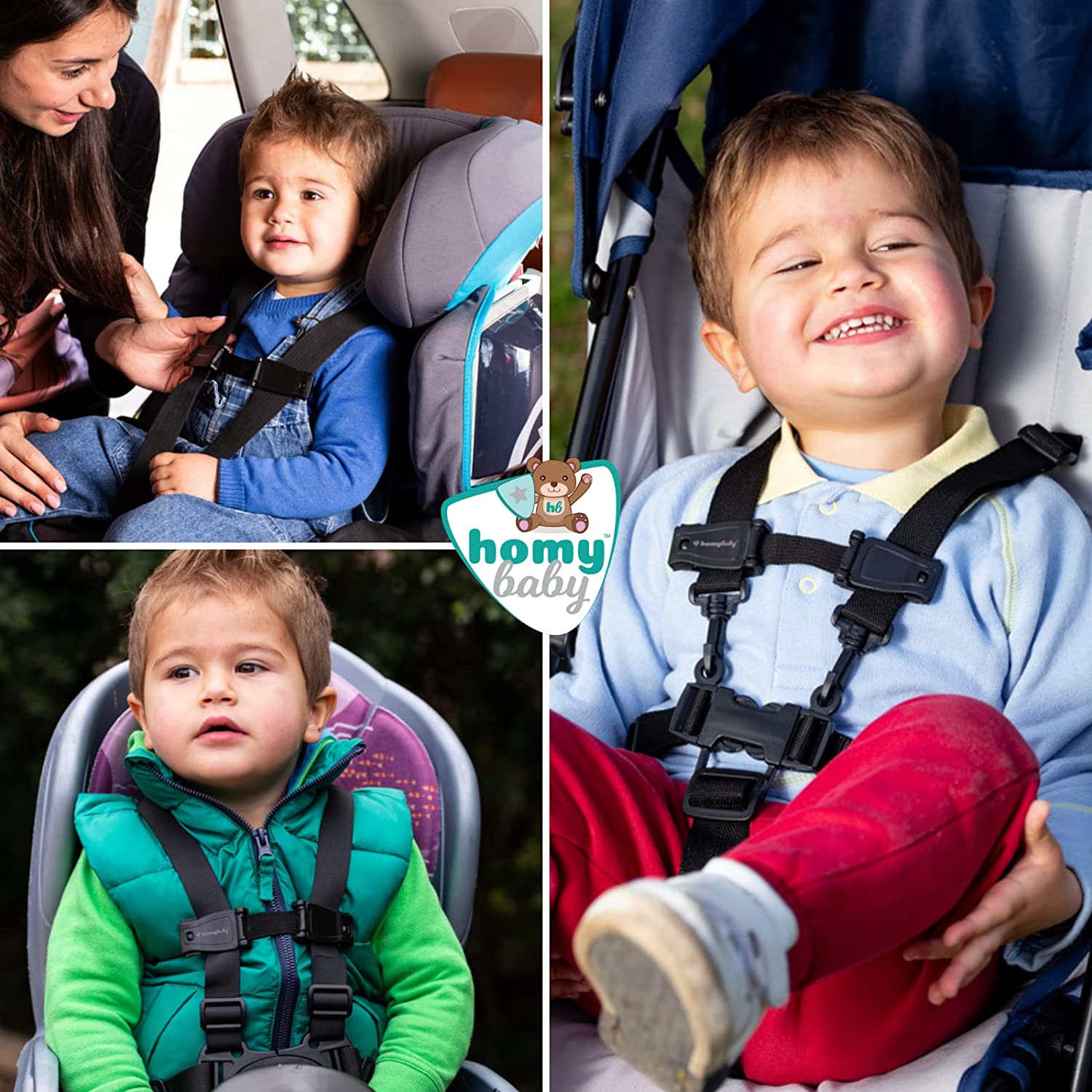 Фиксатор безопасности для автокресла HOMYBABY, фото №3