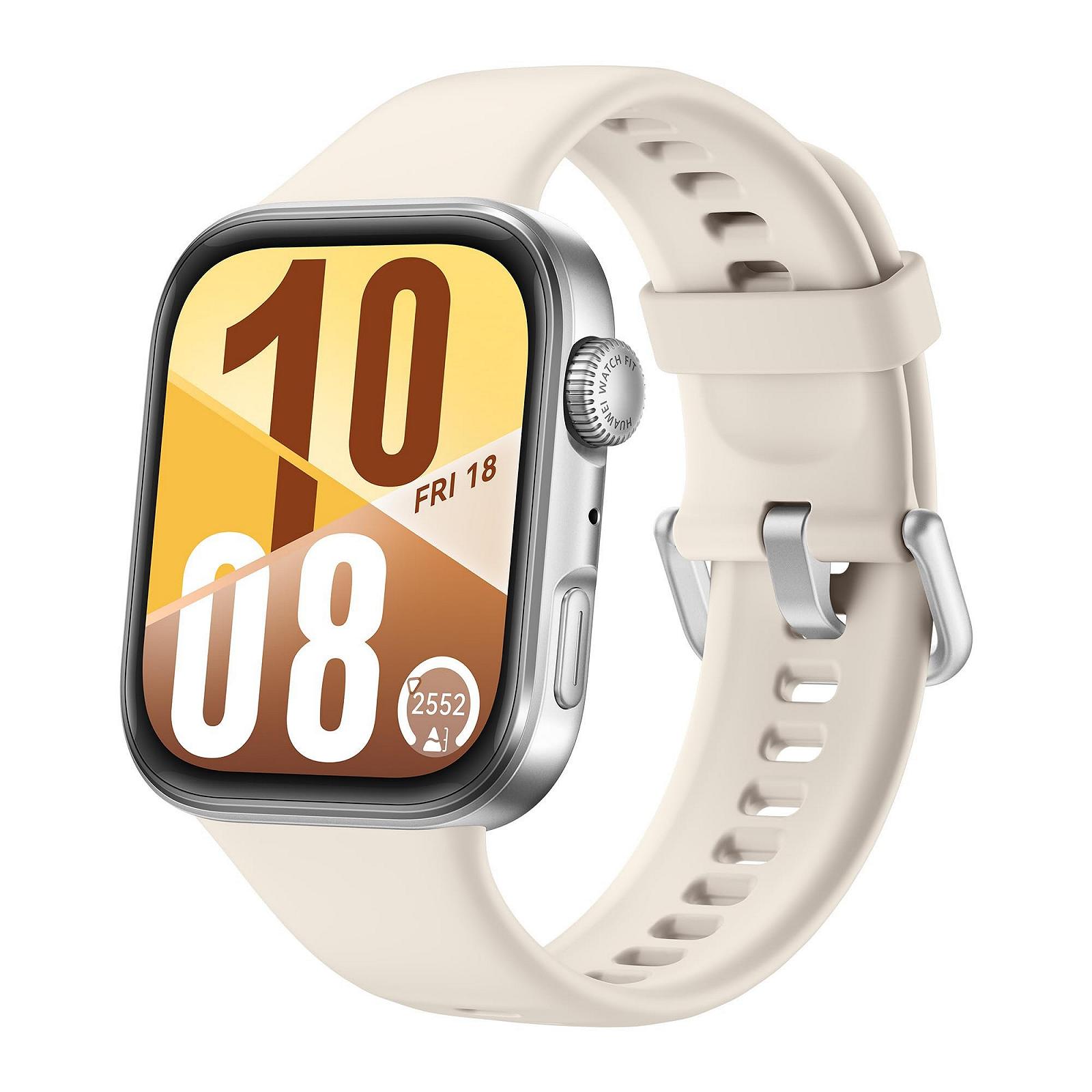 Смарт-годинник HUAWEI Watch FIT 4, спортивний, 5ATM водонепроникний, інформація про здоров'я, до 10 днів роботи від акумулятора, сумісний з Android та iOS, білий, фото №1