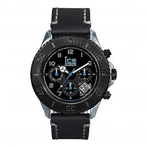 Годинник ICE-WATCH Унісекс Ice Vintage Аналоговий Кварцовий Шкіра VT.MF.BK.B.L.14, чорний/чорний, Ремінець - Фото 1